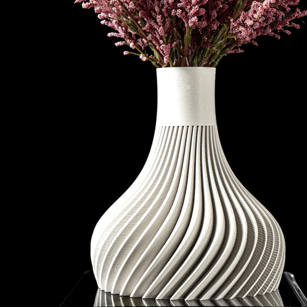 Ridged Vase